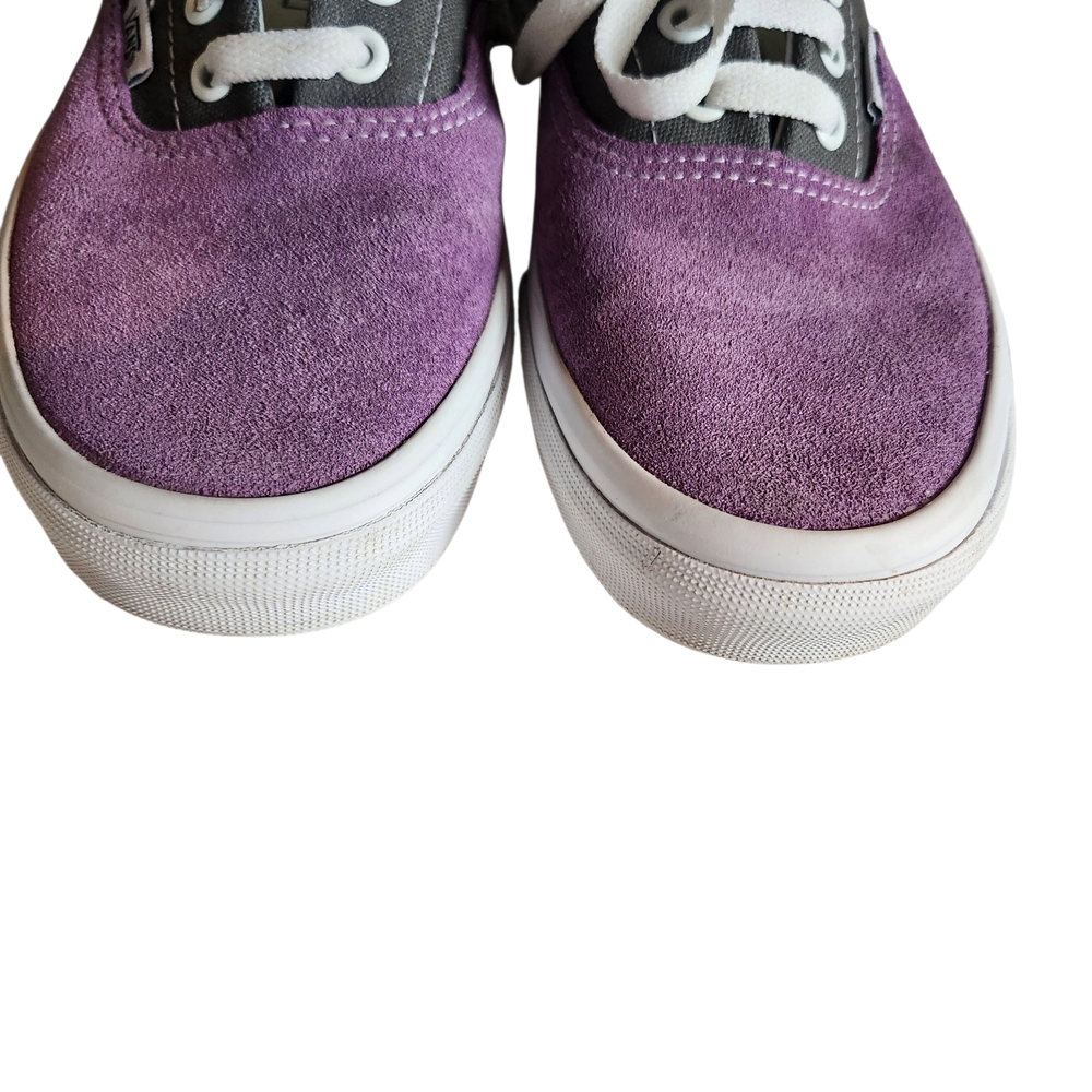 Vans Unisex Purple and Gray Sneakers with Suede Upper Size: Women7 Mens5.5 - Picture 5 of 7